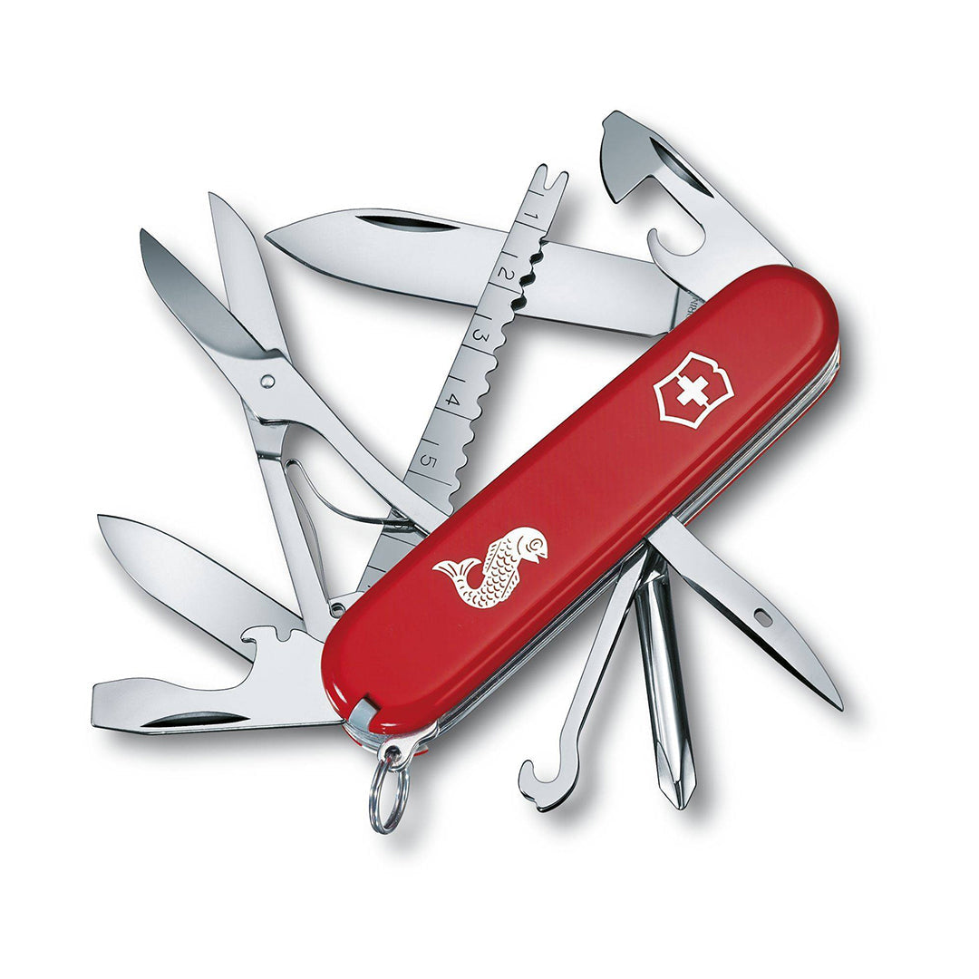 VICTORINOX Fisherman Red Swiss Army Knife