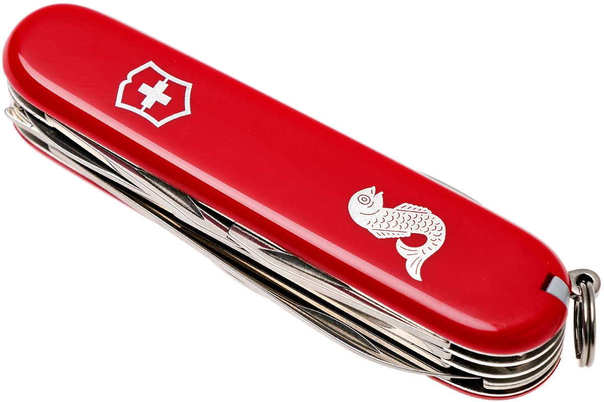 VICTORINOX Fisherman Red Swiss Army Knife