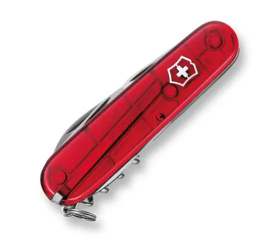 VICTORINOX Spartan Red Trans Swiss Army Knife
