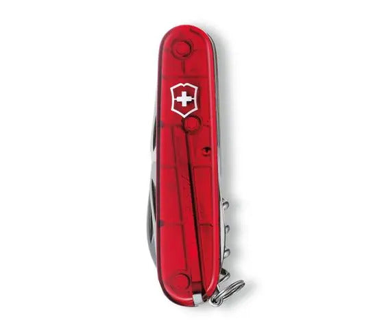 VICTORINOX Spartan Red Trans Swiss Army Knife