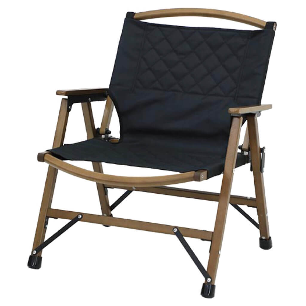 QUICKCAMP Single Seat Wood Low Chair QC-WLC