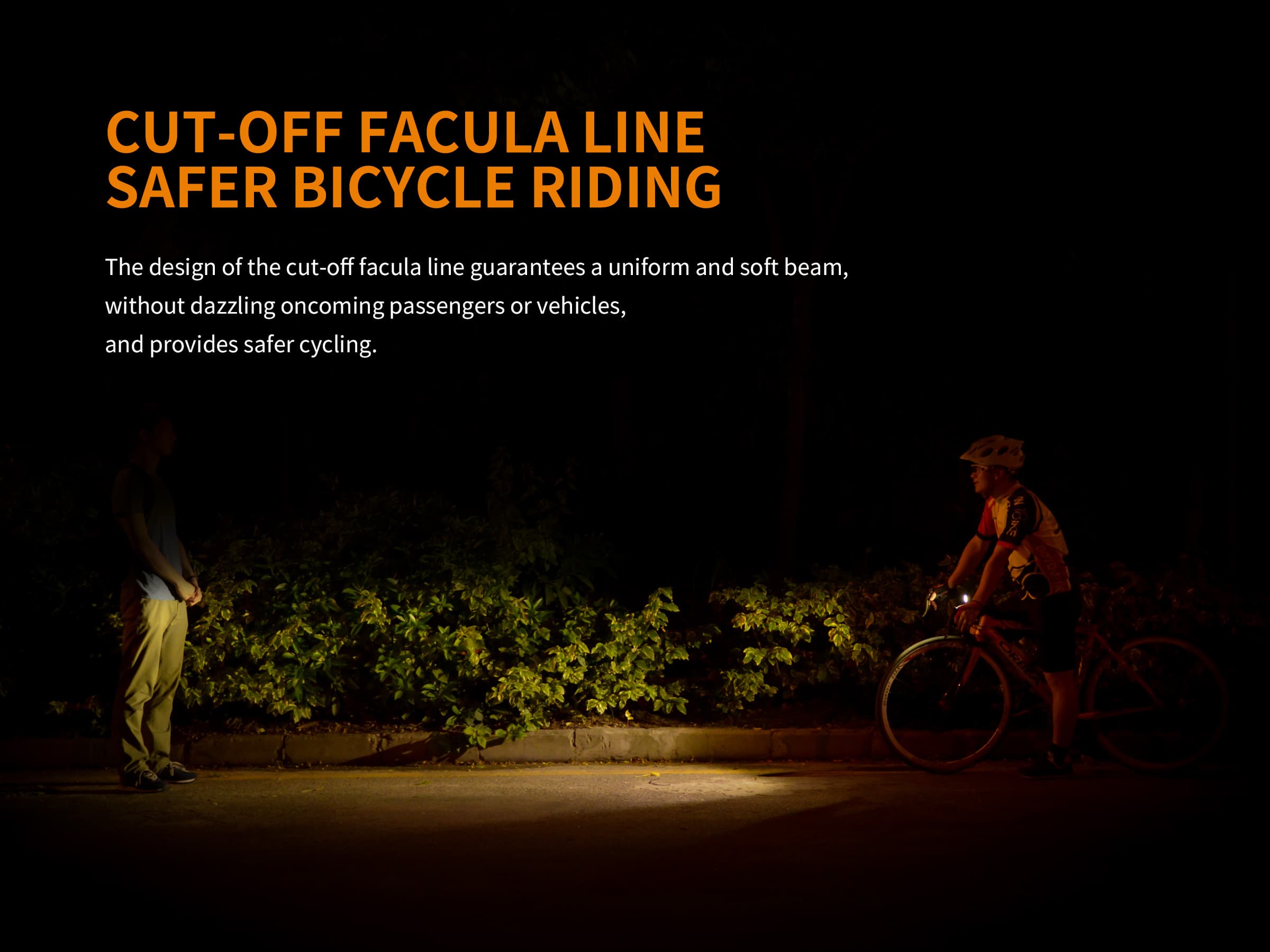 FENIX BC25R Lightweight Cut-Off Facula Line Bicycle Light