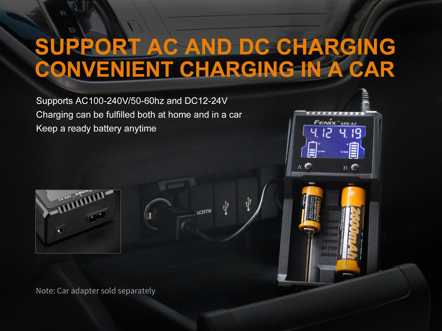 FENIX ARE-A2 Dual Channel Smart Charger