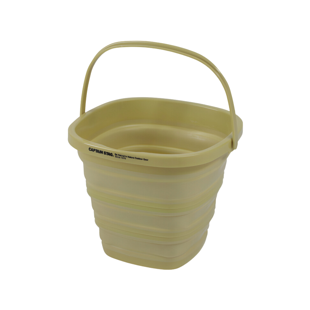 CAPTAIN STAG Foldable Soft Bucket