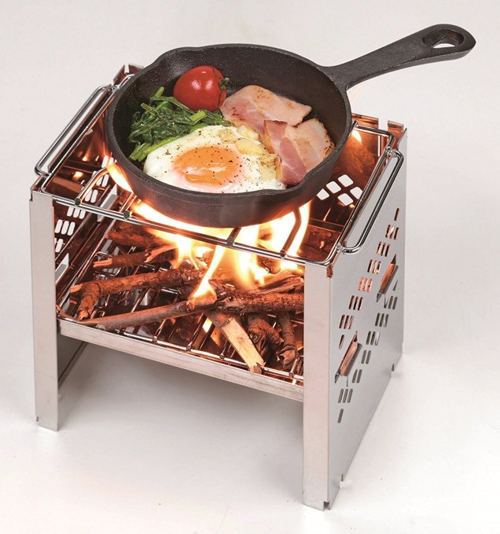 CAPTAIN STAG Kamado Small B6 Portable Grill
