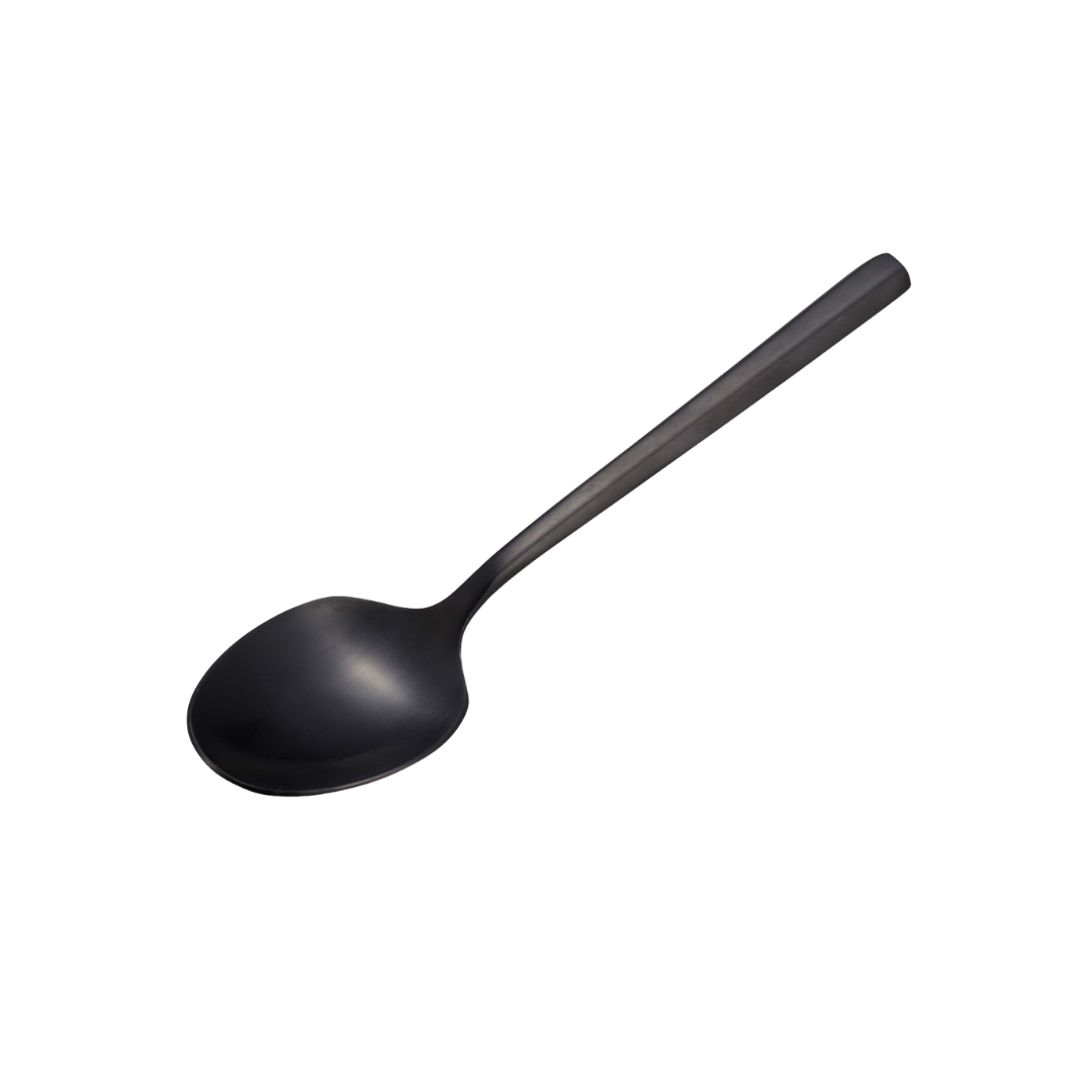 CAPTAIN STAG Hexagon Camping Black Spoon