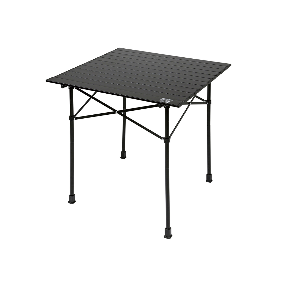 CAPTAIN STAG Black Label Aluminum Two-Way Roll Table