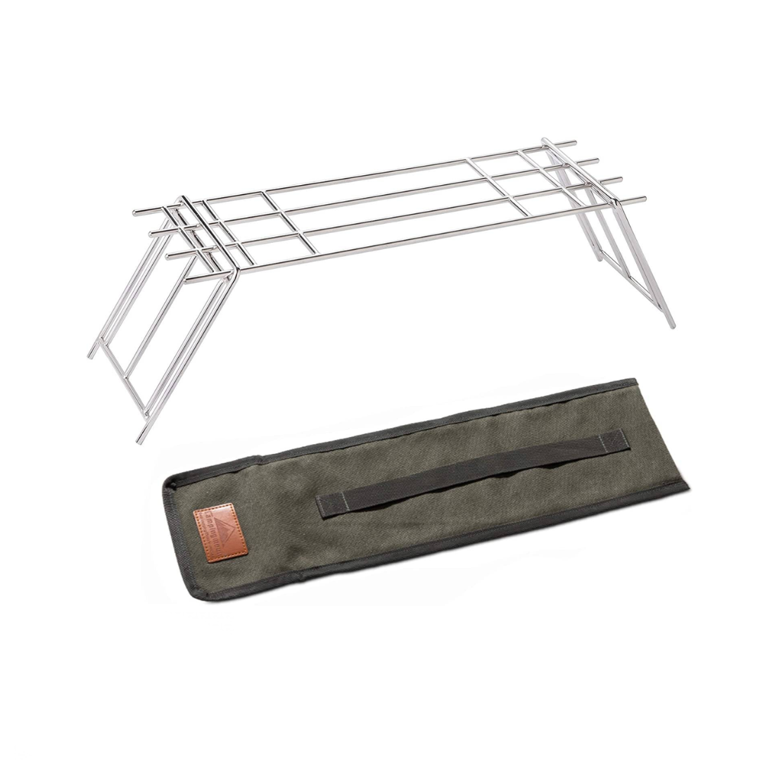 CAMPINGMOON MTG-A MTG-TSA MTG-TLA Bonfire Grill Stainless Steel A Series