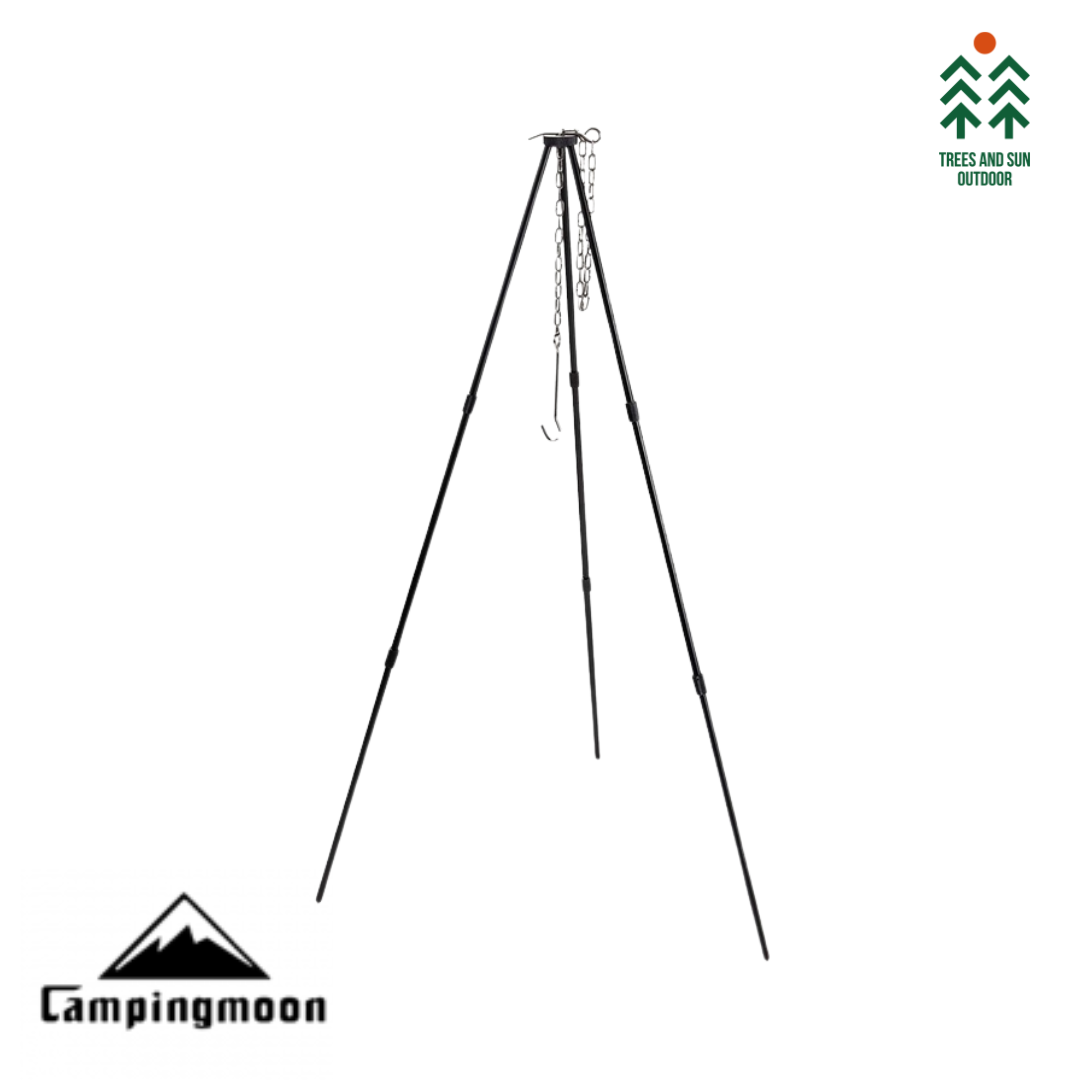 CAMPINGMOON MS-080 Aluminium Tripod (Three Knots)
