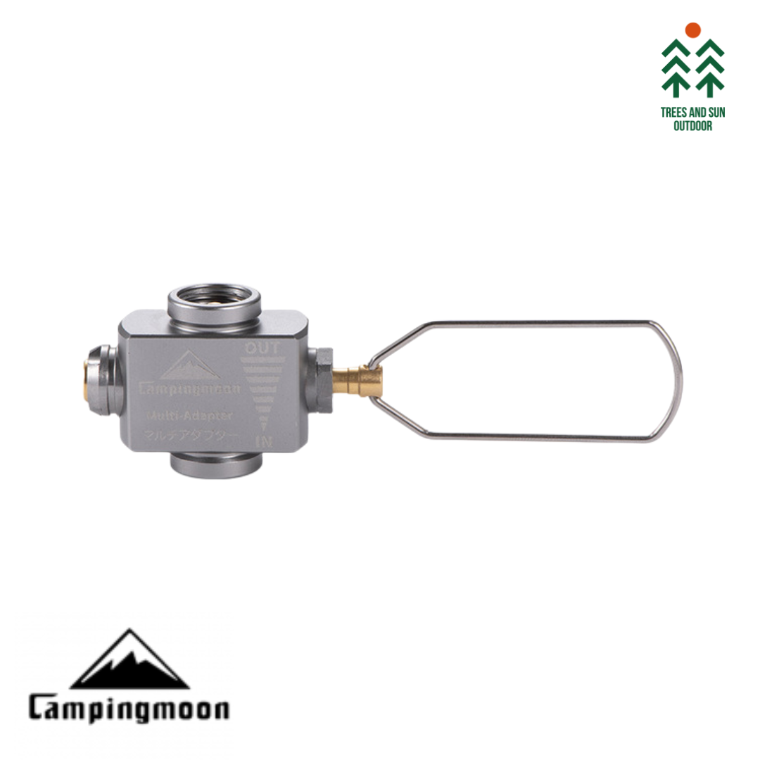 CAMPINGMOON Z15 Gas Refill Adapter Screw Type Gas Canister