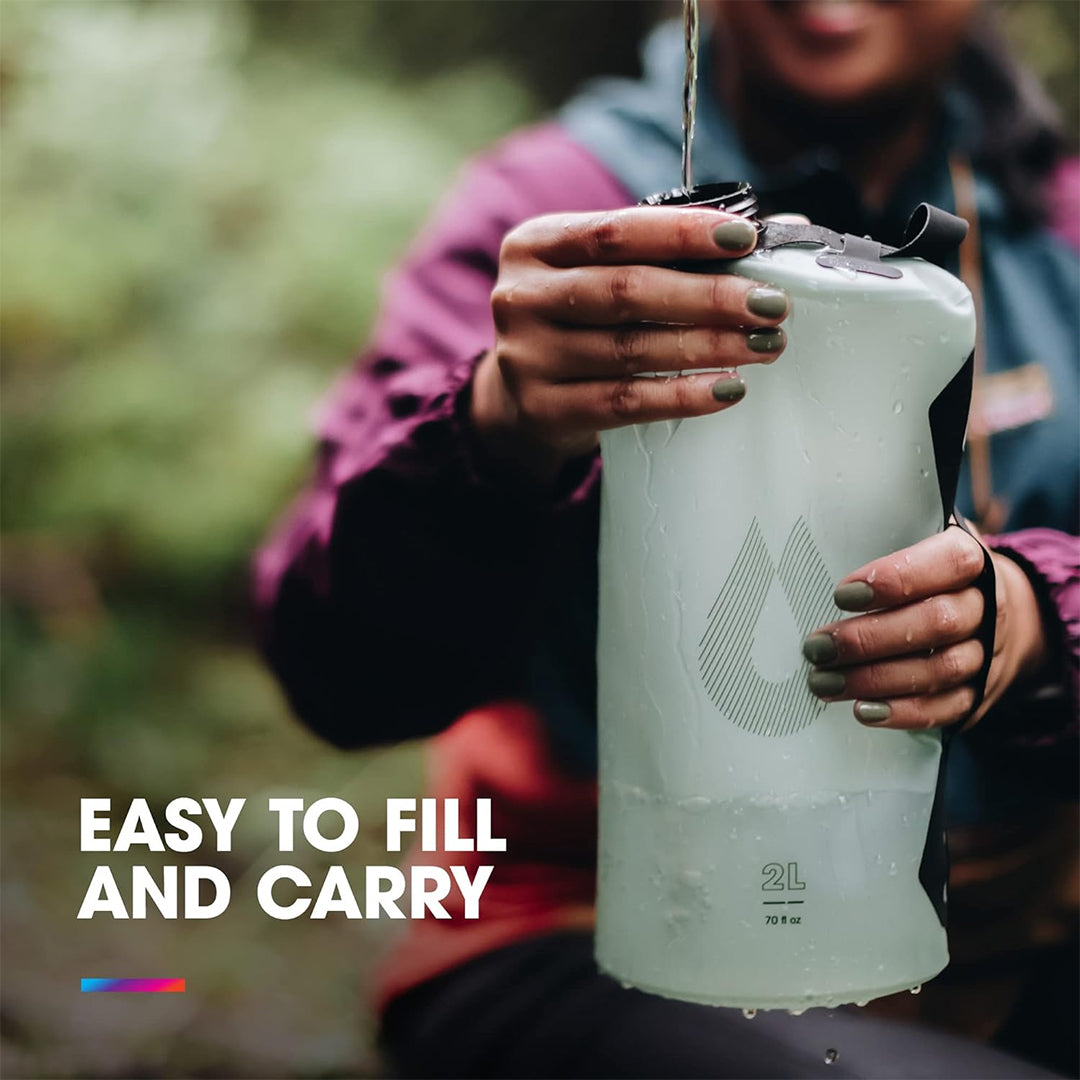 HYDRAPAK Seeker™ 2L Foldable Reservoir Water Container