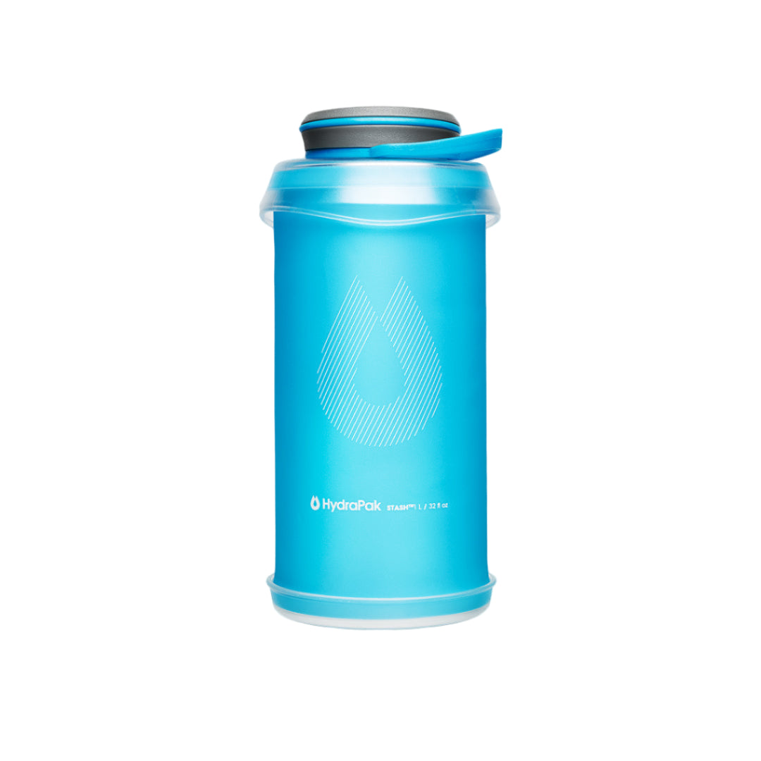 HYDRAPAK Stash™ 1L Ultralight Collapsible Travel Bottle