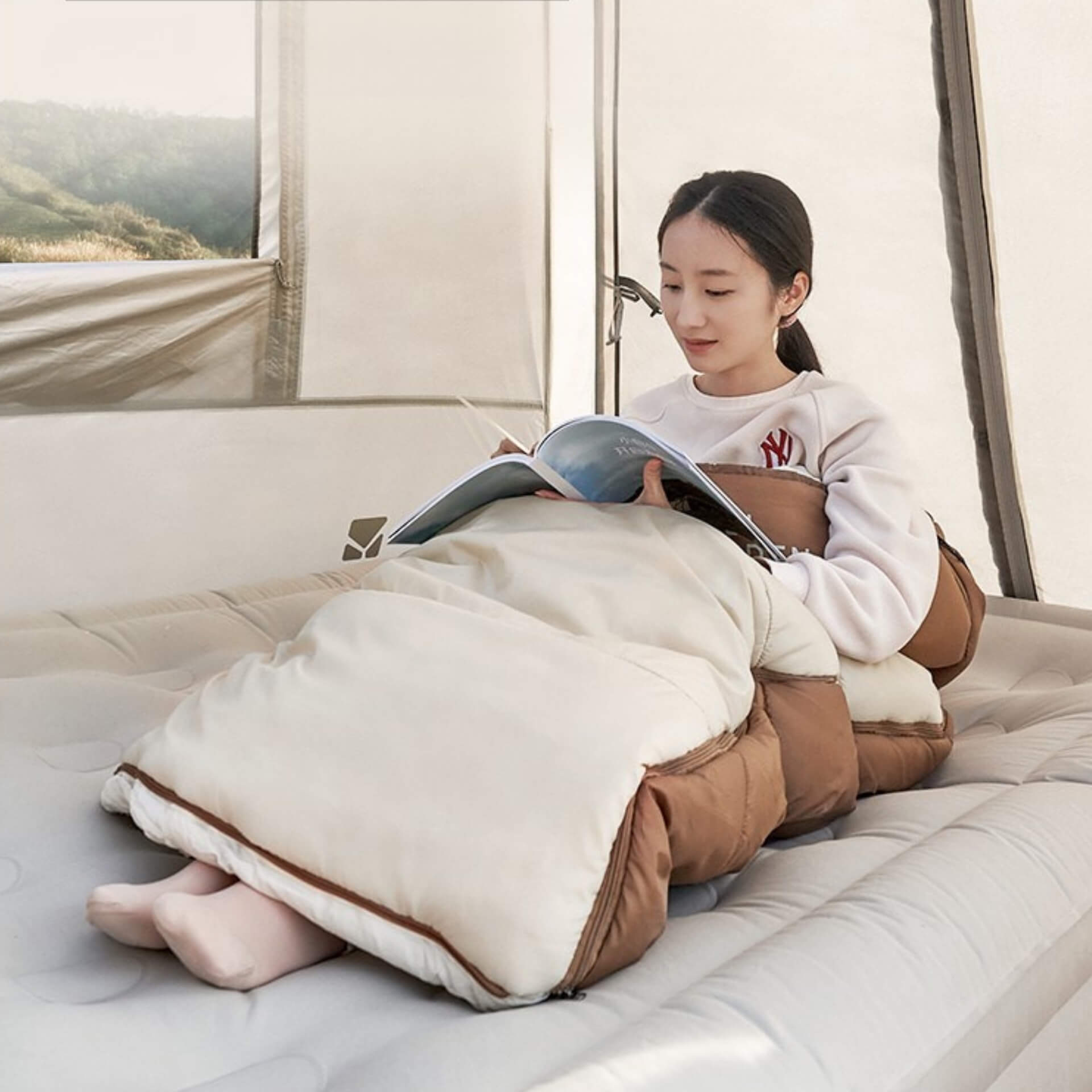 MOBI GARDEN CloudBless Envelope Sleeping Bag – 1.8kg