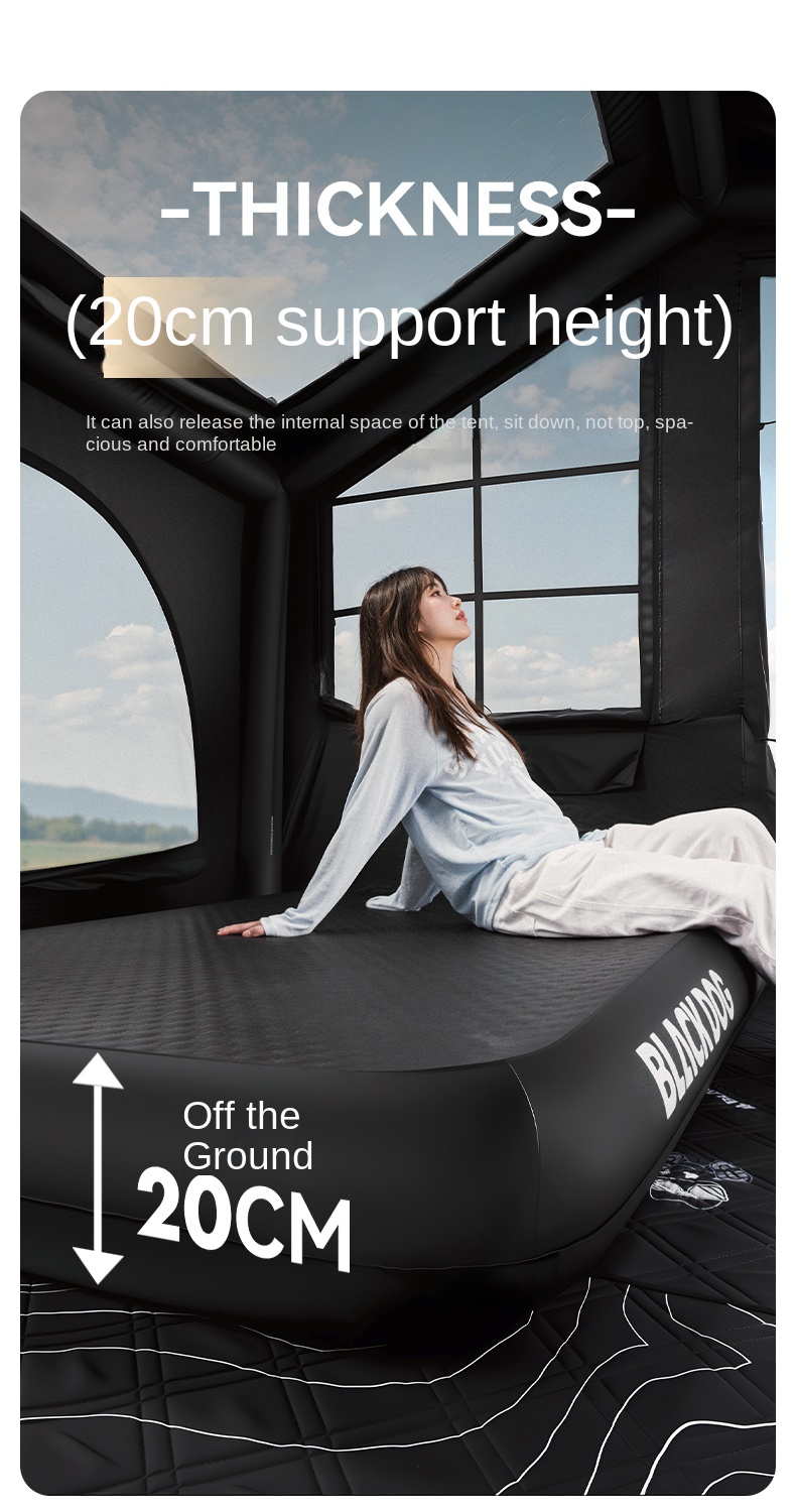 BLACKDOG Yunmeng Inflatable Sleeping Pad Air Cushion – 1P