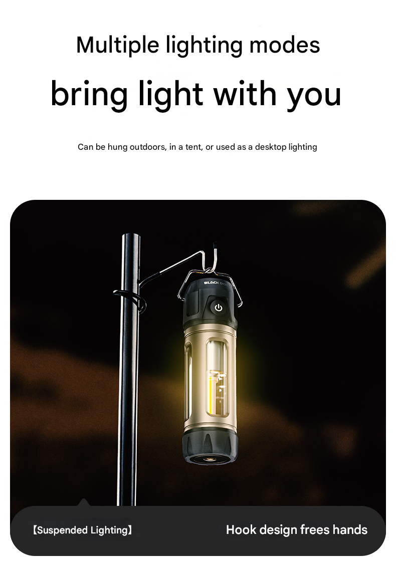 BLACKDOG Raitu – Tactical Camping Lamp