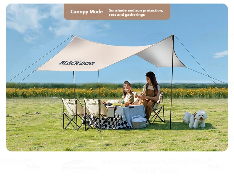 BLACKDOG Leisure Base Tent 2.4 - 240CM X 240CM (2-4 Person)