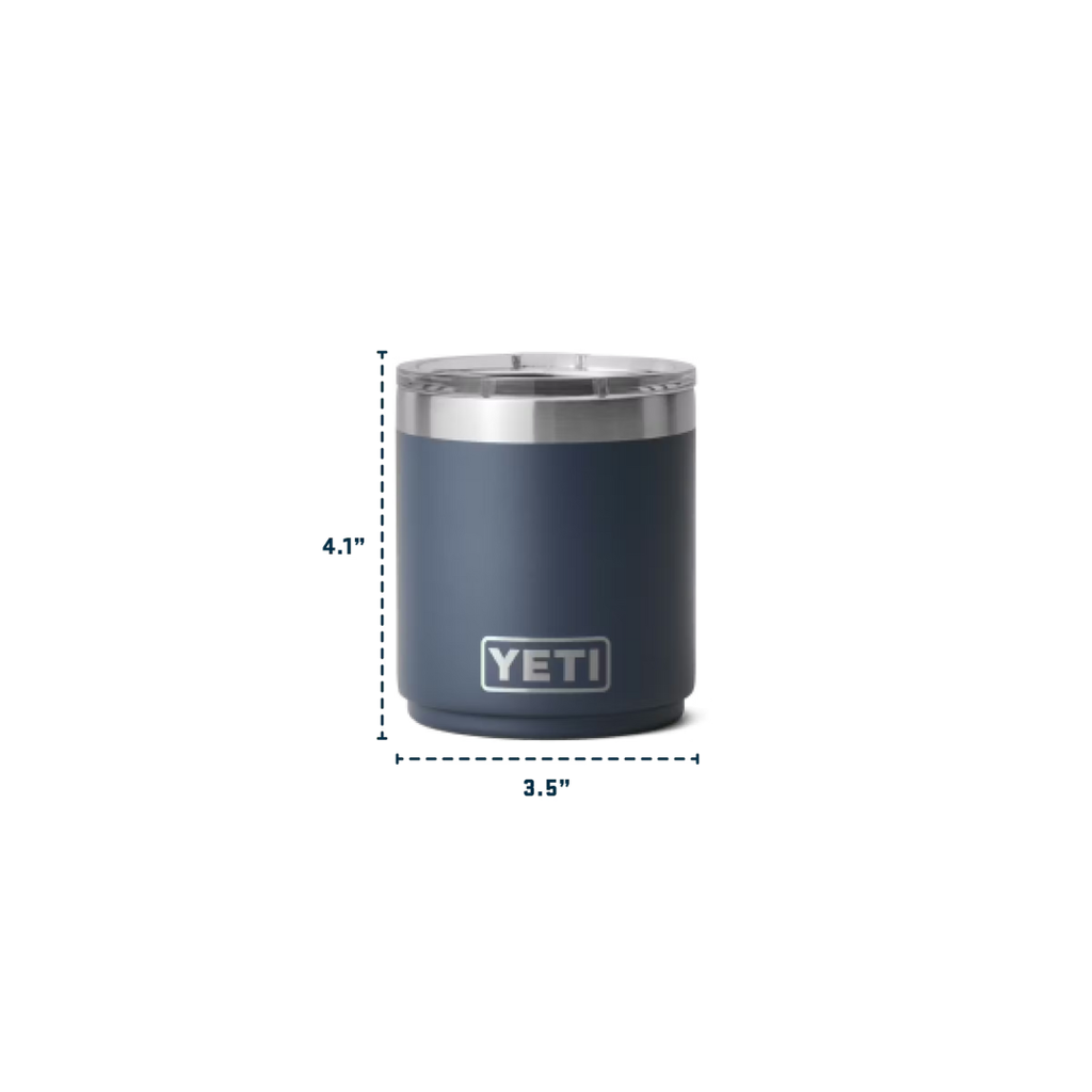 YETI Rambler 10 Oz Stackable Lowball with MagSlider™ Lid