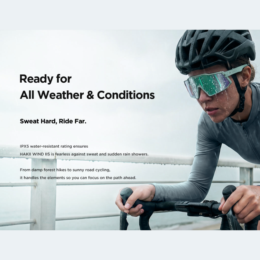 HAKII Wind IIS Smart Cycling Audio Glasses