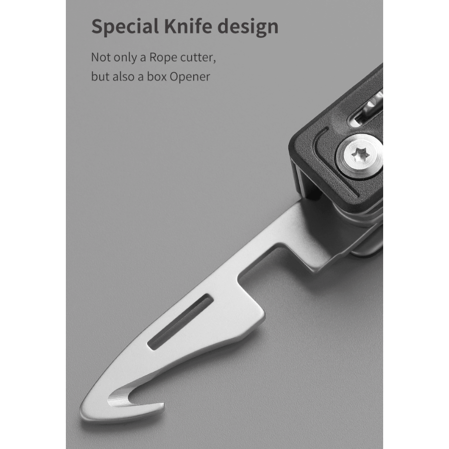 NEXTOOL NE20098 10-in-1 Multifunction Knife - Olive Drab