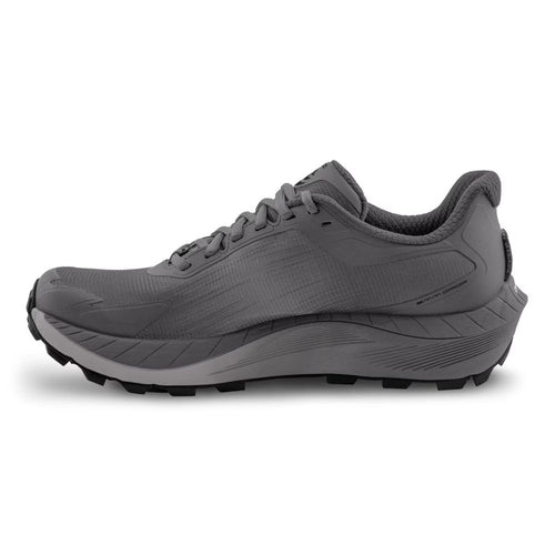 TOPO Athletic Men’s MTN Racer 4 Trail Running Shoes - Grey/Lime
