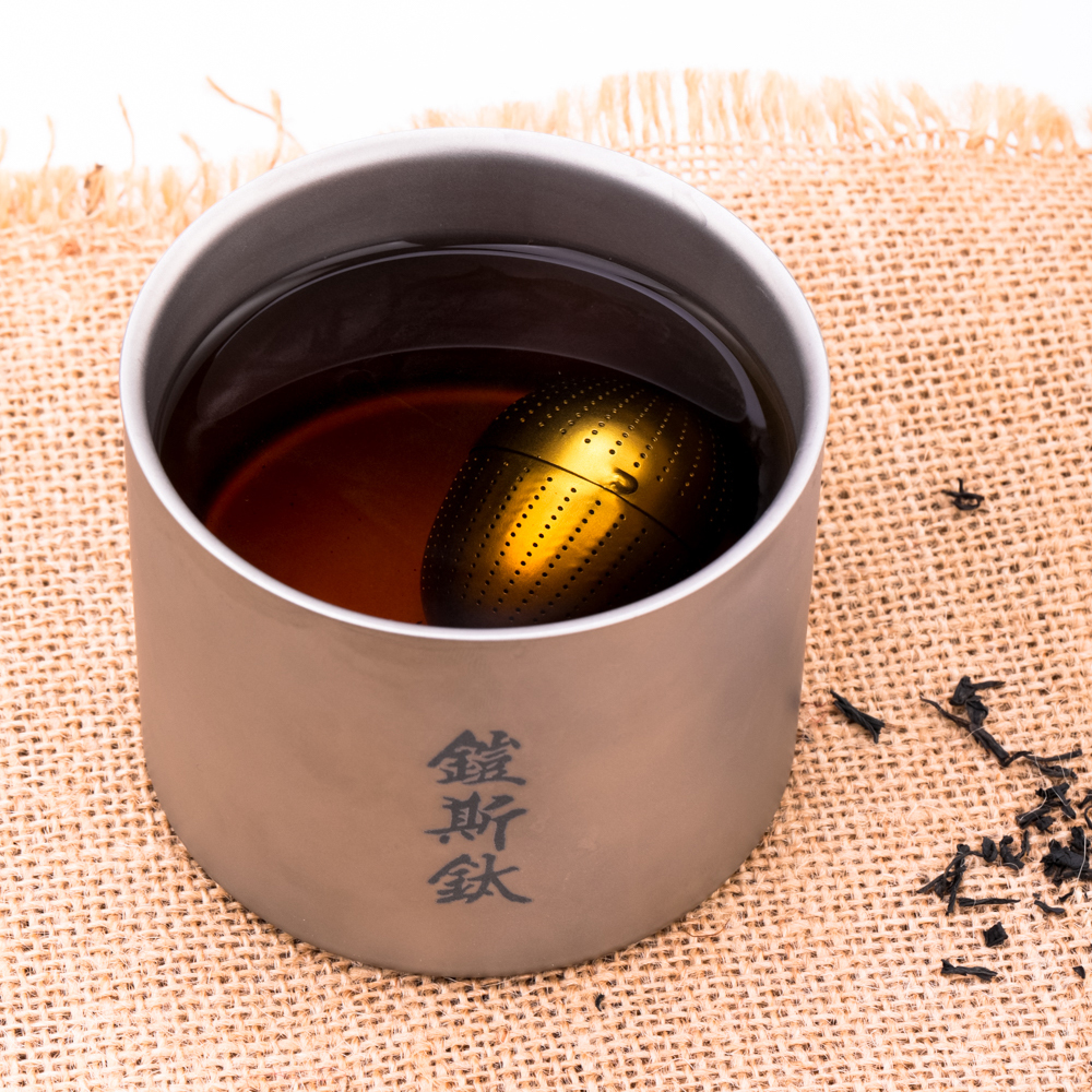 KEITH TITANIUM Egg-Shaped Tea Infuser Ti3920