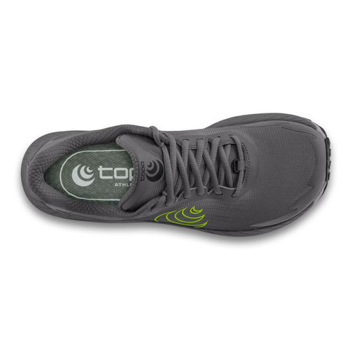 TOPO Athletic Men’s MTN Racer 4 Trail Running Shoes - Grey/Lime