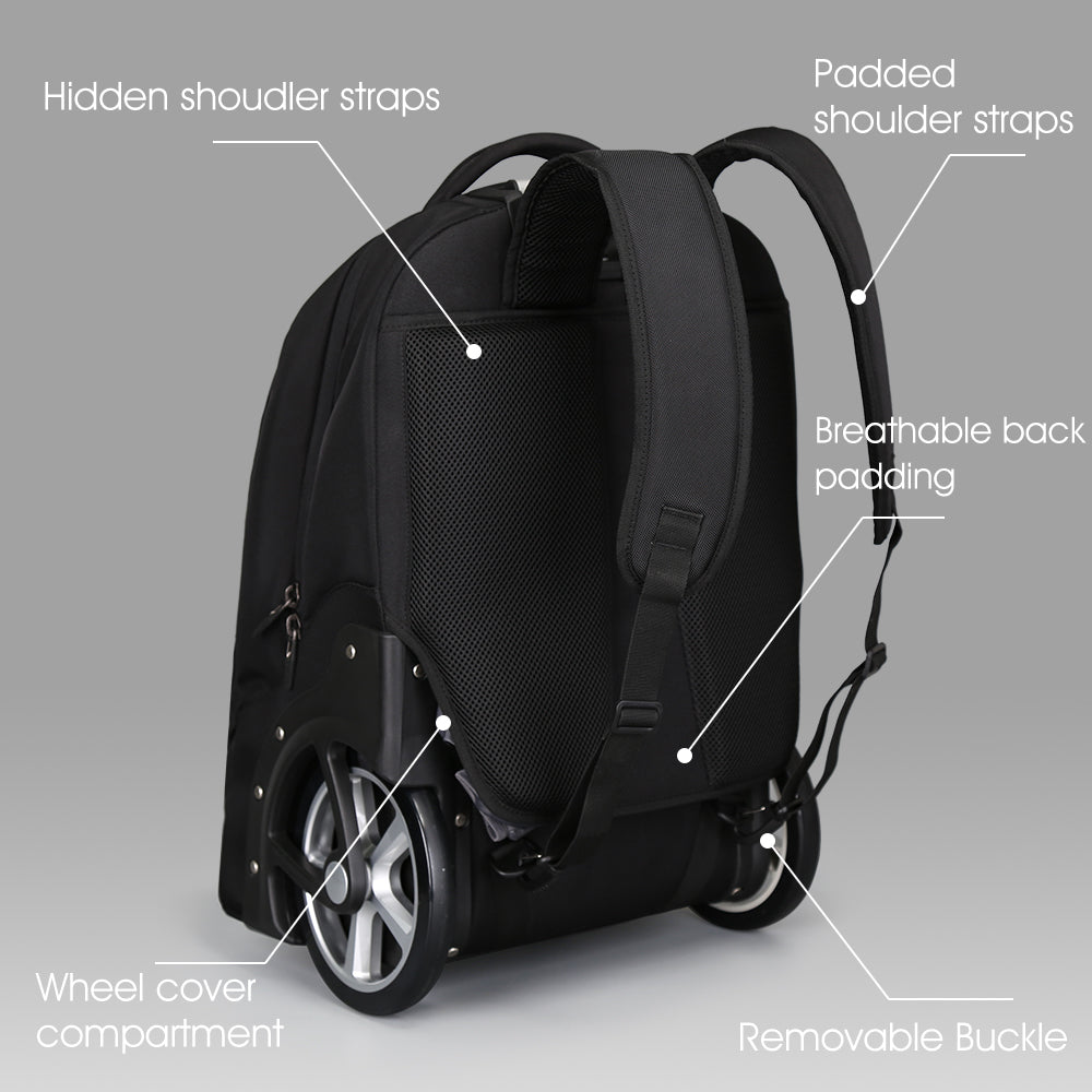 AOKING 18"20" Trolley Backpack Travel Luggage SLX8021