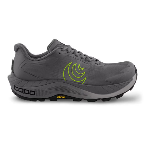 TOPO Athletic Men’s MTN Racer 4 Trail Running Shoes - Grey/Lime