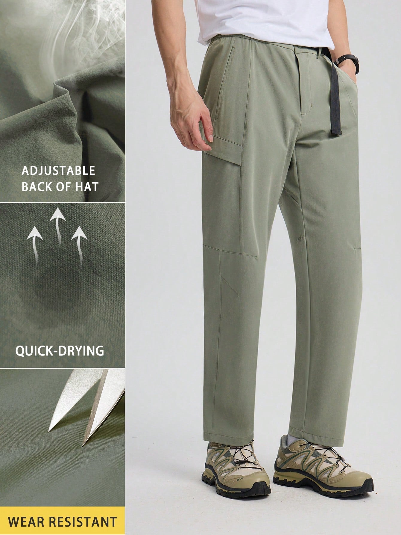 TECTOP Men’s Hiking Pants – Quick-Dry & Lightweight