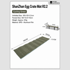 MOBI GARDEN R2.2 Egg Crate Sleeping Pad