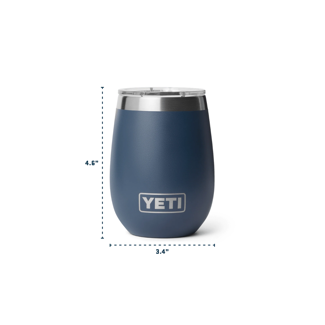 YETI Rambler 10 Oz Wine Tumbler with DuraSip™ Ceramic Lining