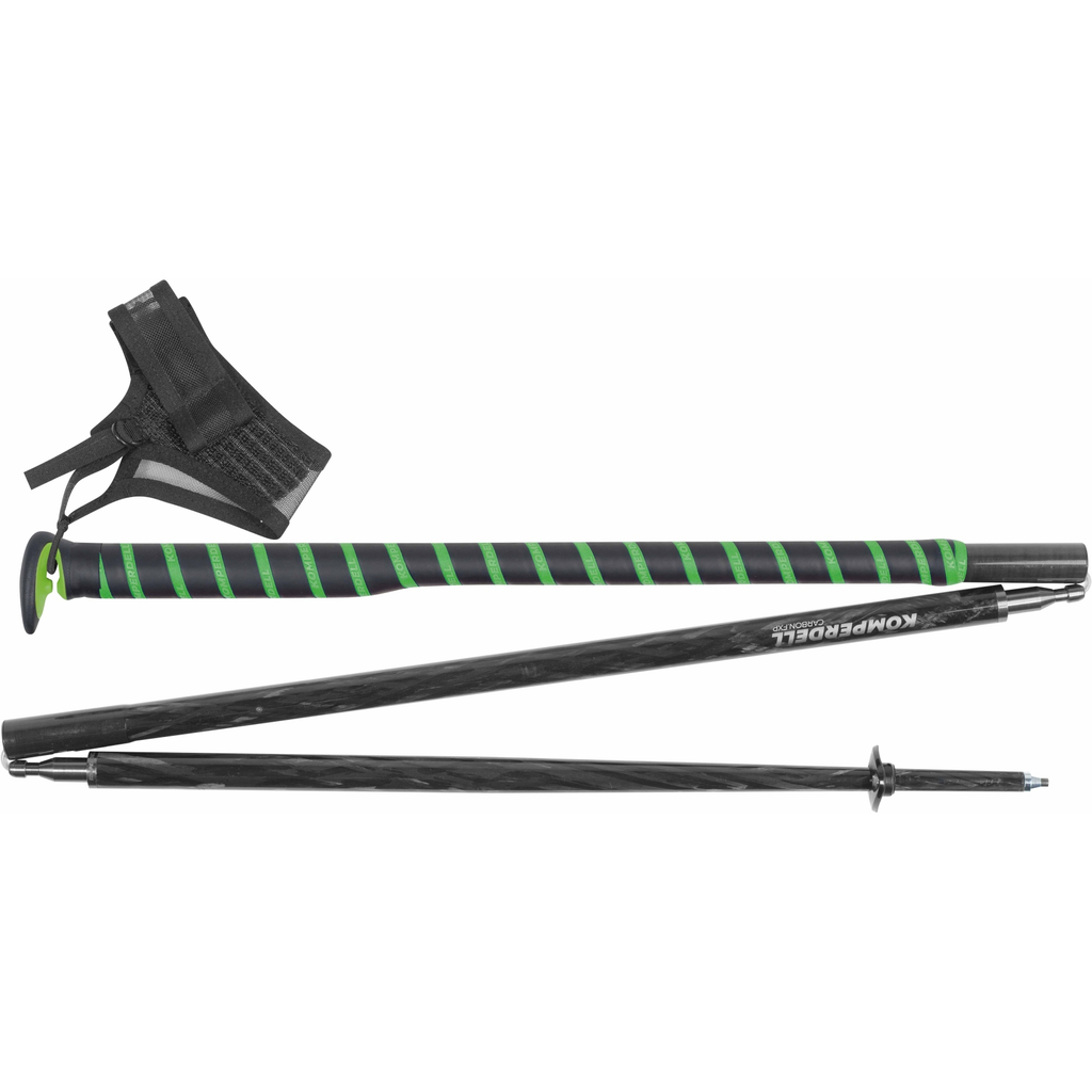 KOMPERDELL FXP Composite Trail Folding Trekking Pole - Green