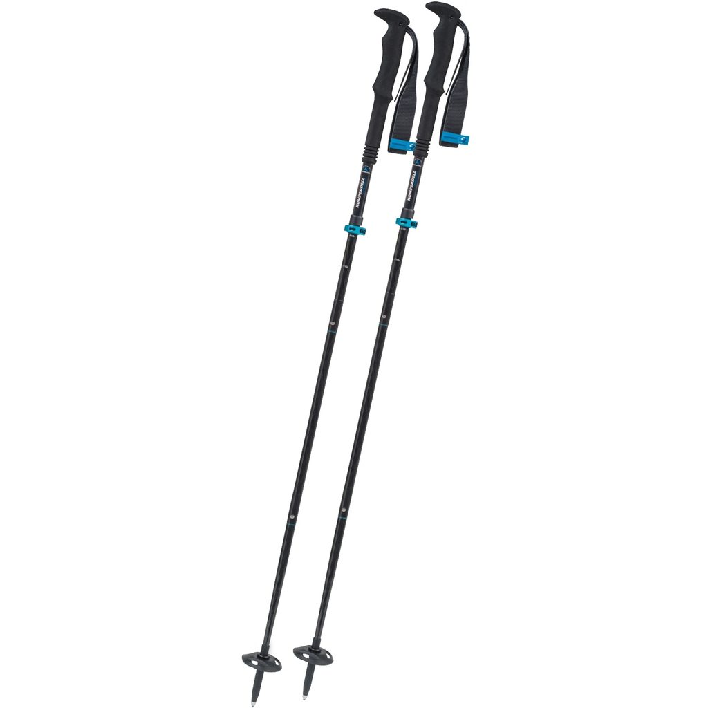 KOMPERDELL FX Lite Carbon Approach Vario Compact Folding Trekking Pole