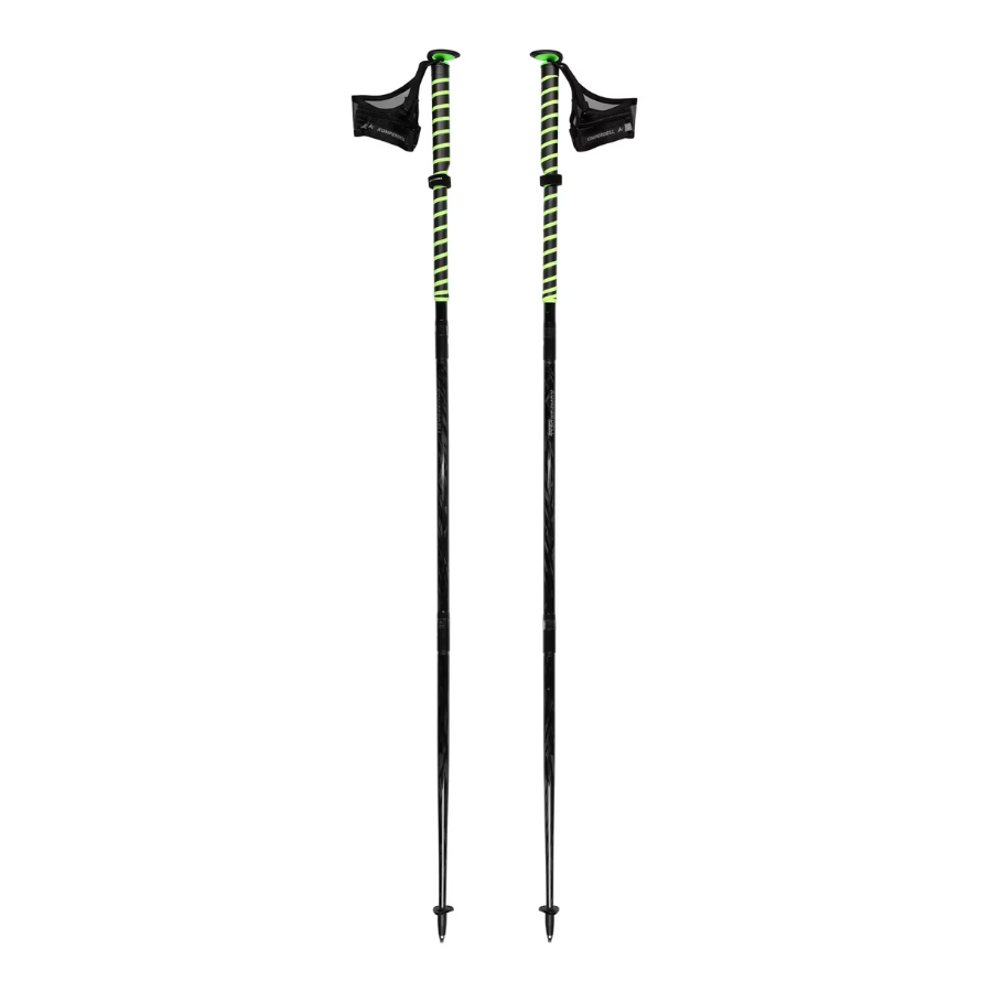KOMPERDELL FXP Composite Trail Folding Trekking Pole - Green