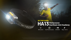 NITECORE HA13 Multipurpose Dual Beam Headlamp 350LM