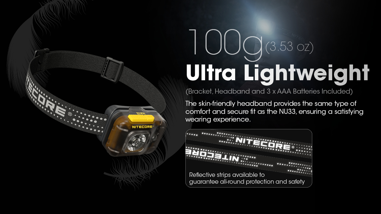 NITECORE HA13 Multipurpose Dual Beam Headlamp 350LM