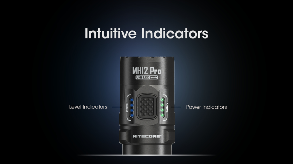 NITECORE MH12 Pro Nitelab UHi40 Rechargeable Flashlight 3300LM