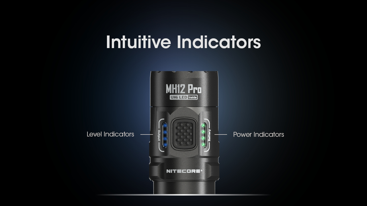 NITECORE MH12 Pro Nitelab UHi40 Rechargeable Flashlight 3300LM