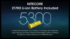 NITECORE MH12 Pro Nitelab UHi40 Rechargeable Flashlight 3300LM