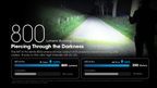 NITECORE MT1A Pro Tactical & Compact Rechargeable Flashlight 800LM