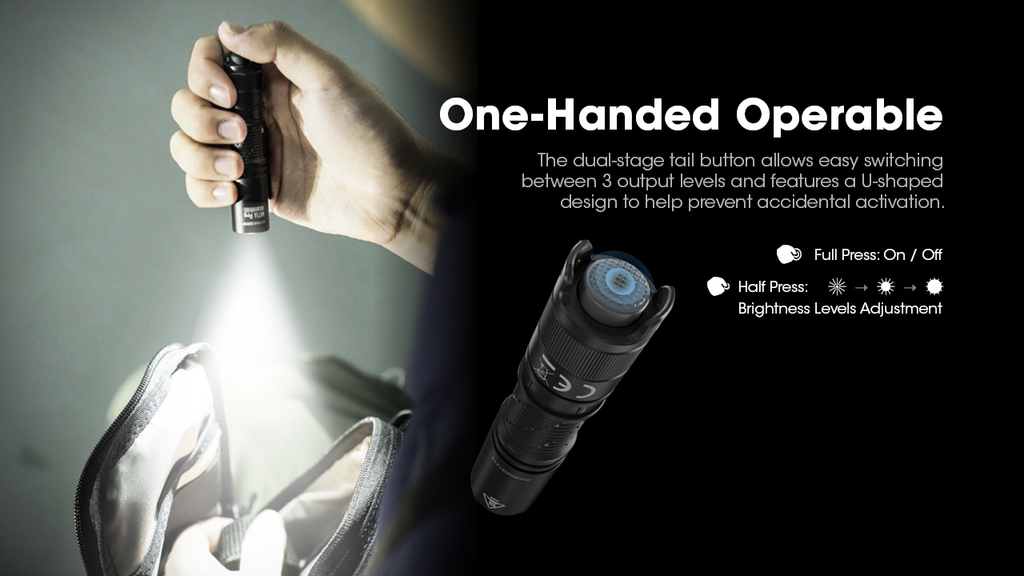 NITECORE MT1A Pro Tactical & Compact Rechargeable Flashlight 800LM