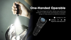 NITECORE MT1A Pro Tactical & Compact Rechargeable Flashlight 800LM