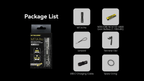 NITECORE MT1A Pro Tactical & Compact Rechargeable Flashlight 800LM