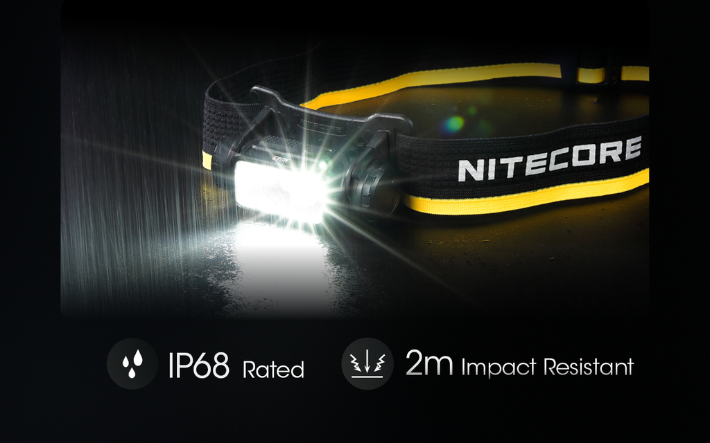 NITECORE NU43 Built-In 3500mAh Battery Headlamp 1400LM