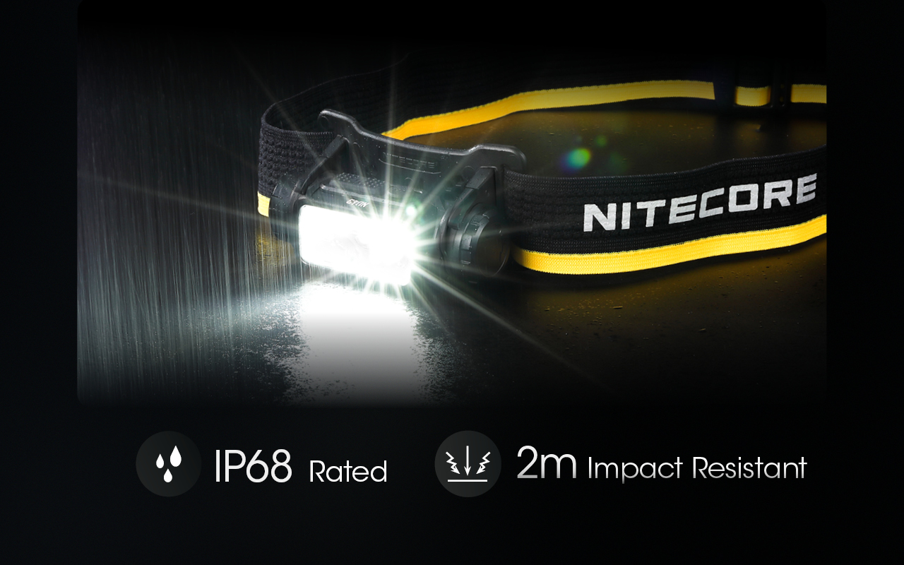 NITECORE NU43 Built-In 3500mAh Battery Headlamp 1400LM