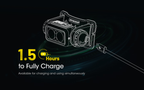 NITECORE NU40 Built-In 2600mAh Battery Headlamp 1000LM