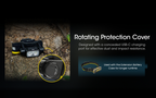 NITECORE NU40 Built-In 2600mAh Battery Headlamp 1000LM