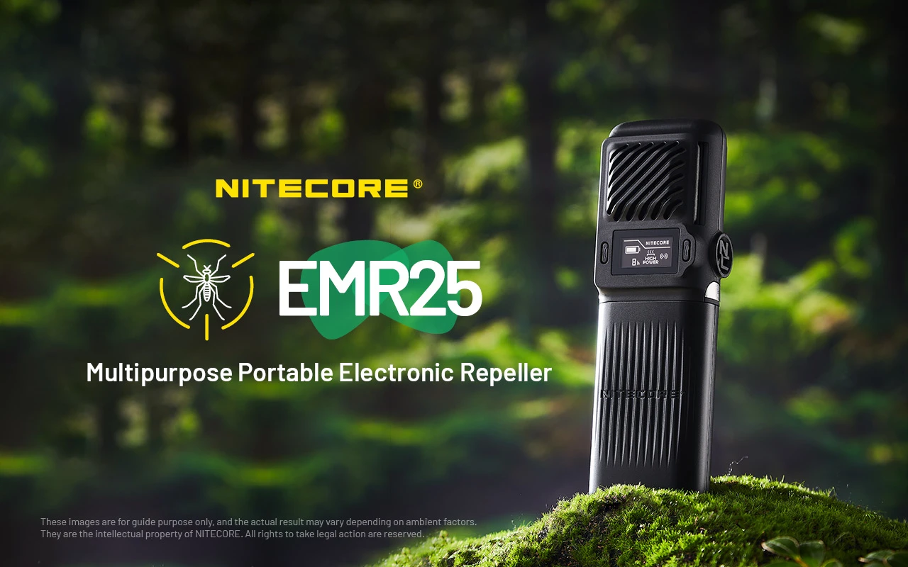 NITECORE EMR25 Rechargeable Mosquito Repellent