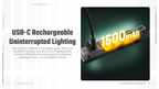 NITECORE EDC07 Ultra Slim & Lightweight Flashlight 1500LM