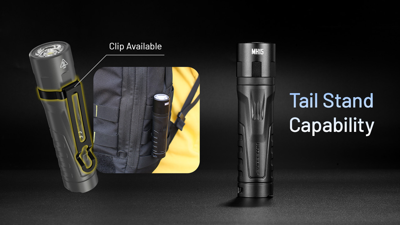 NITECORE MH15 2-in-1 Power Bank Flashlight 2000LM